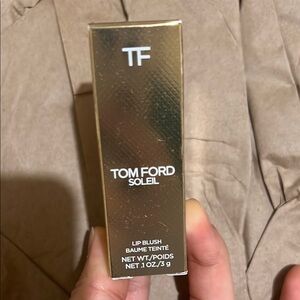 Tom Ford Soleil Lip Blush in Gold Packaging